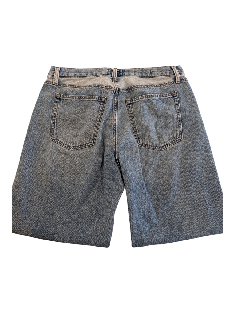 Universal Thread Two-Tone Denim Jeans — Navy & Light Blue - Picture 4 of 8